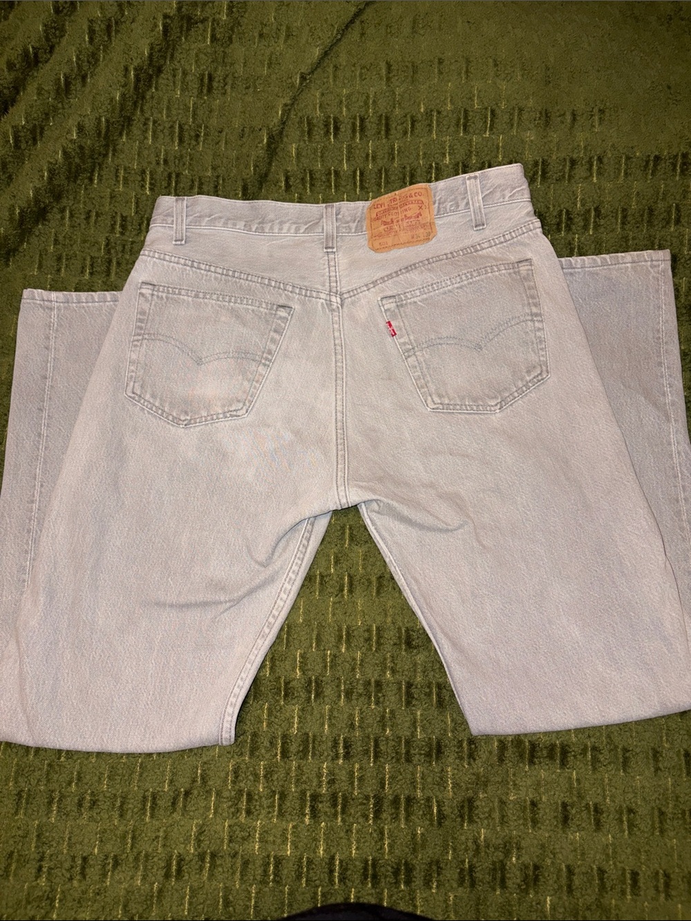 Levi's 501 Men's Straight Jeans 34x30 - Classic Denim